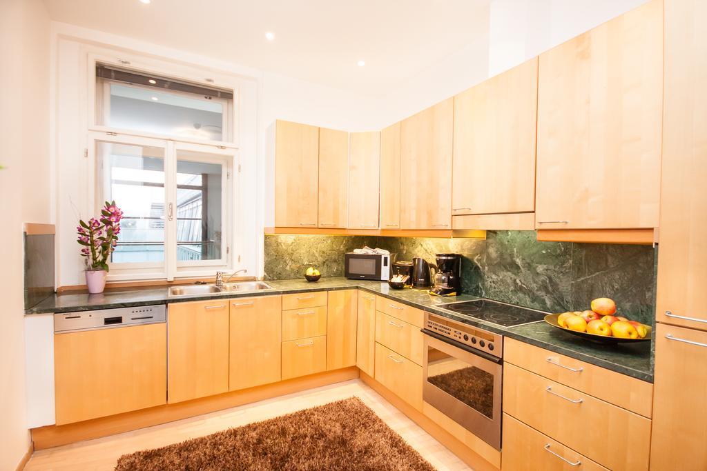 Wenceslas Square Lofts Praga Habitación foto