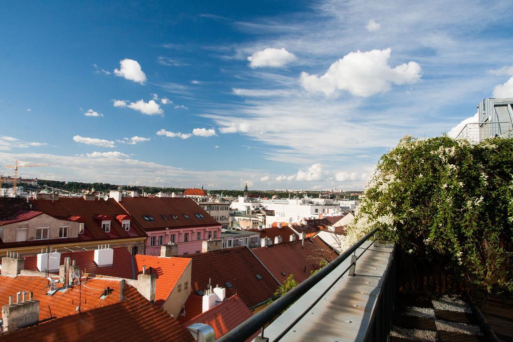 Wenceslas Square Lofts Praga Habitación foto