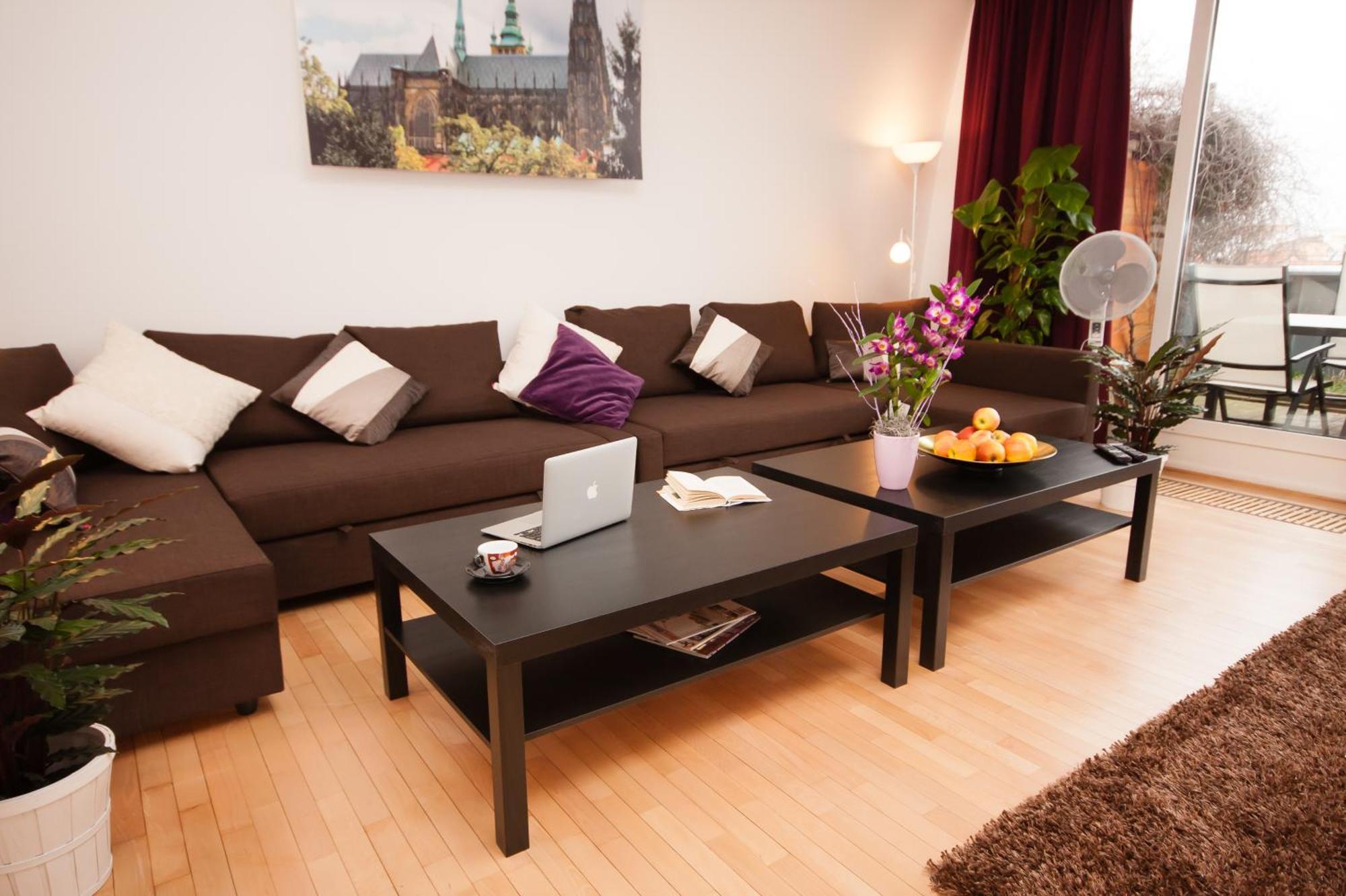 Wenceslas Square Lofts Praga Habitación foto