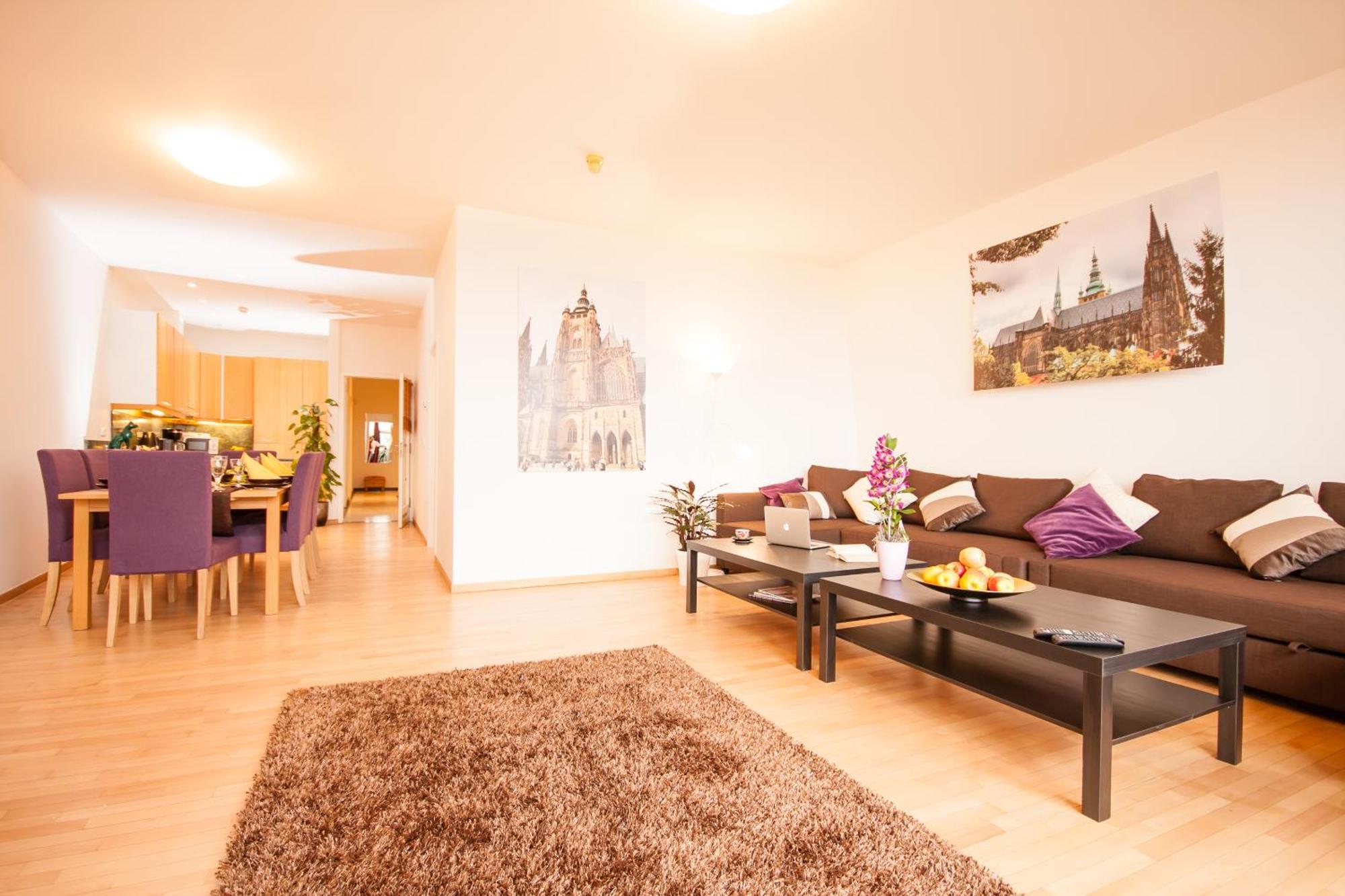 Wenceslas Square Lofts Praga Habitación foto